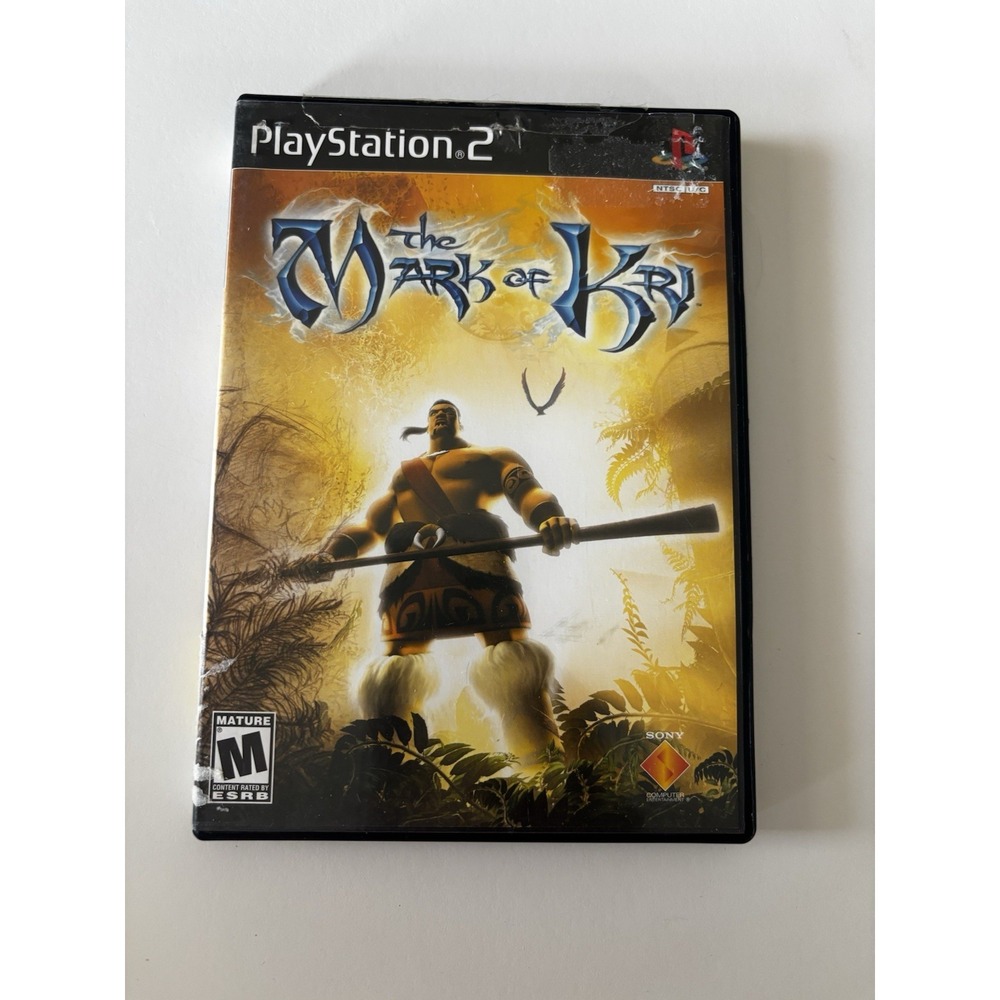 The Mark Of Kri PS2 Black Label Sony PlayStation 2 Game Manual Included 2002